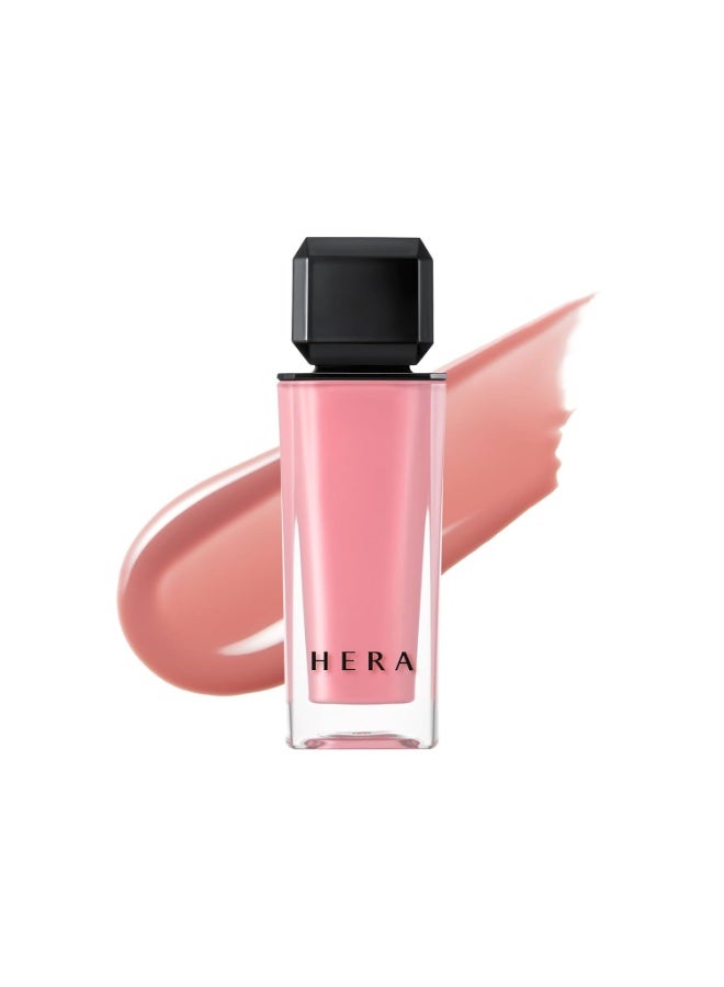 HERA Sensual Nude Lip Gloss #422 LINGERIE [Featured on JUST MAKEUP] | Volumizing Sheer & Glossy Finish, Non-sticky, Moisturizing and Hydrating, Korean Makeup, 0.17 oz. (5g)