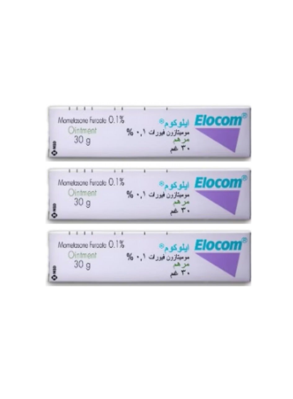 Elocom Ointment Cream 30g 3PCS