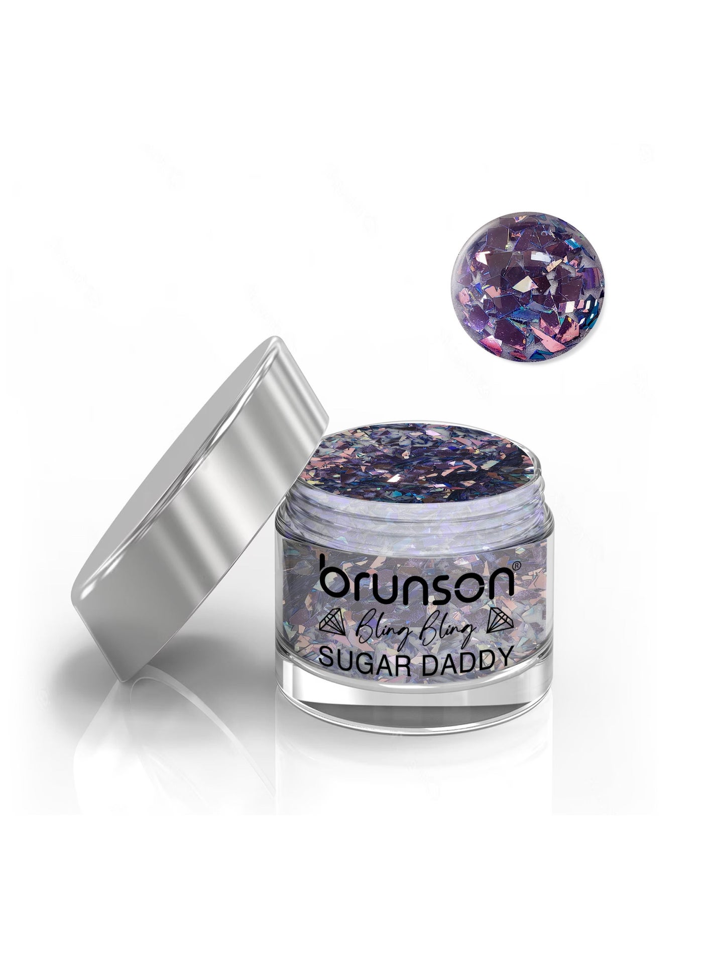 Glittered Acrylic Powder 30g Large Capacity Acrylic Nail Powder Polymer Professional Acrylic Powder For Salon Effect Nail Extension French Manicure Nail Carving