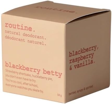 All-Natural Deodorant Stick with Blackberry & Vanilla Scent - Formulated with Baking Soda & Clay for Long-Lasting Odor Protection (58 ml) - image 3