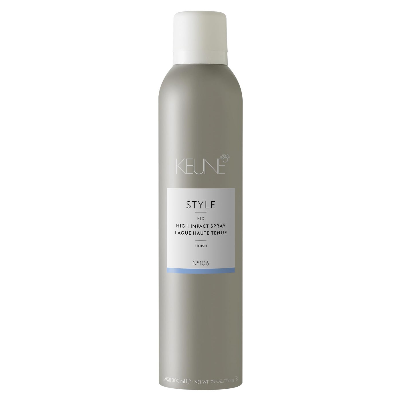 Keune Style High Impact Spray Hairspray for Strong Hold, 24-Hour Hold & Humidity Protection, 9.2 Fl Oz