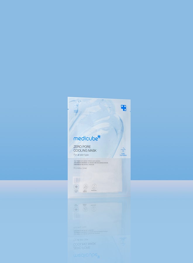 Zero Pore Cooling Mask for All Skin Types – Quad Pore Care Face Mask with Niacinamide, Alcohol-Free Cooling & Hydrating Cupra Tencel Sheet – Reduces Pores & Sebum, Soothes Skin - image 2