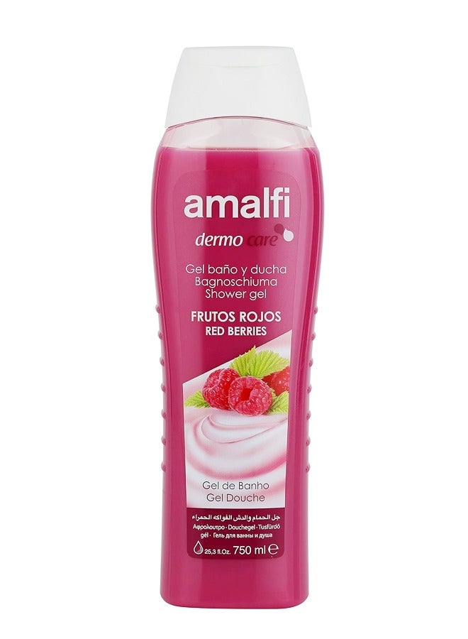 Amalfi Red Fruits Shower Gel 750ml