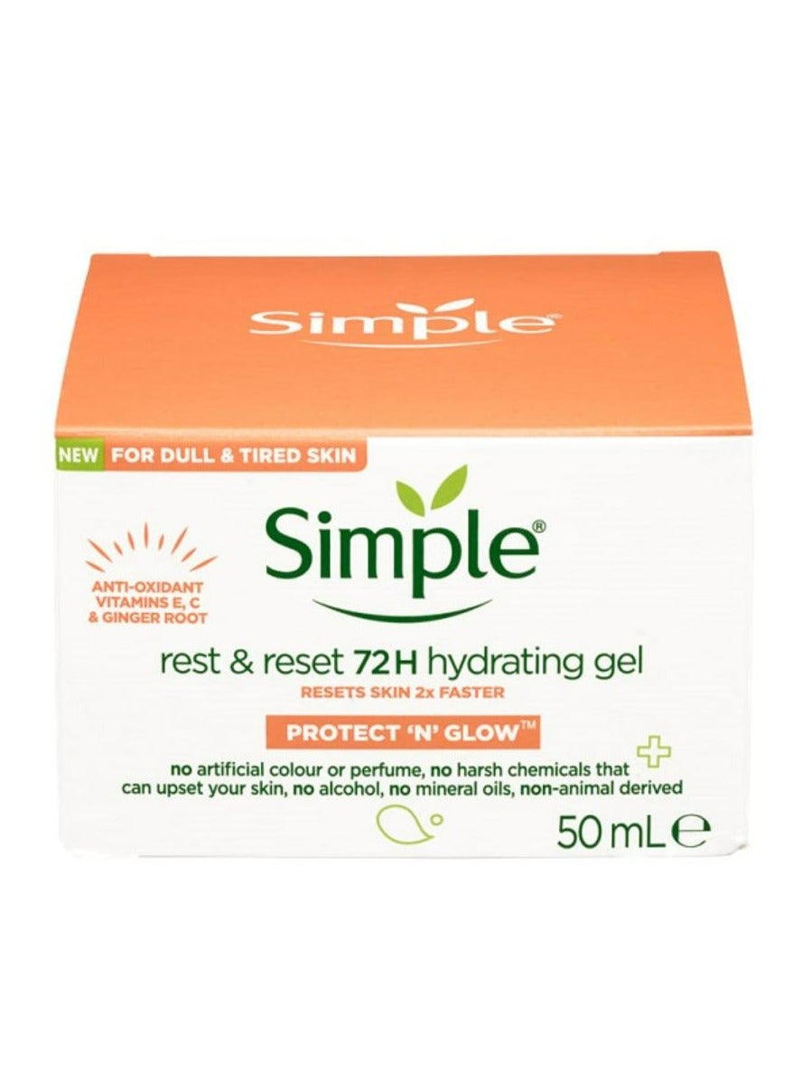 Protect N Glow Rest & Reset 72H Hydrating Gel 50 ML