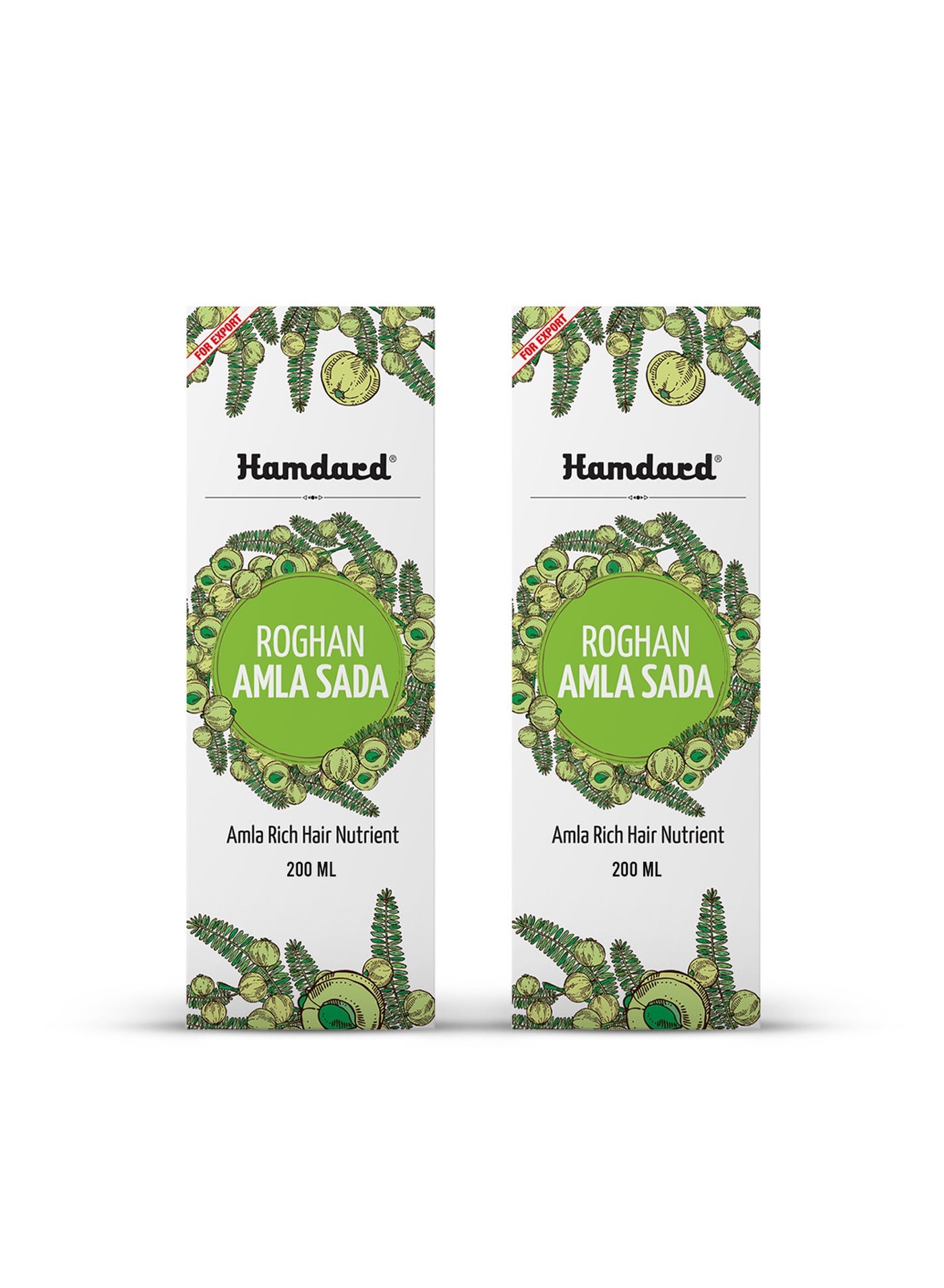 Roghan Amla Sada Pure Herbs, Hair Nutrient Oil 200ml (Pack of 2)