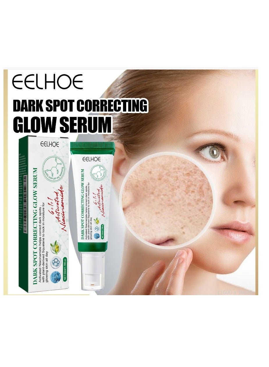 Dark Spot Correcting Glow Serum, For Dark Spots, Brightening, Dark Spot Treatment, Anti-Aging, Acne Scars, Fine Lines, Hyperpigmentation And Dark Circles 50ML