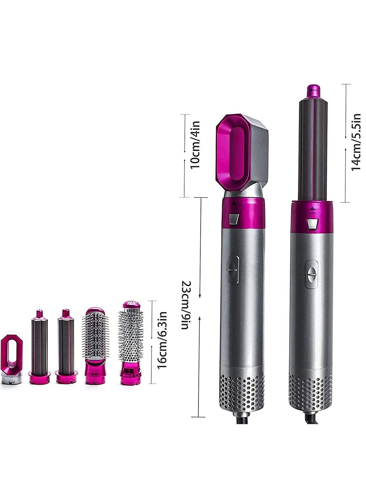 5 in 1 Multifunctional Hot Air Styler Hair Brush