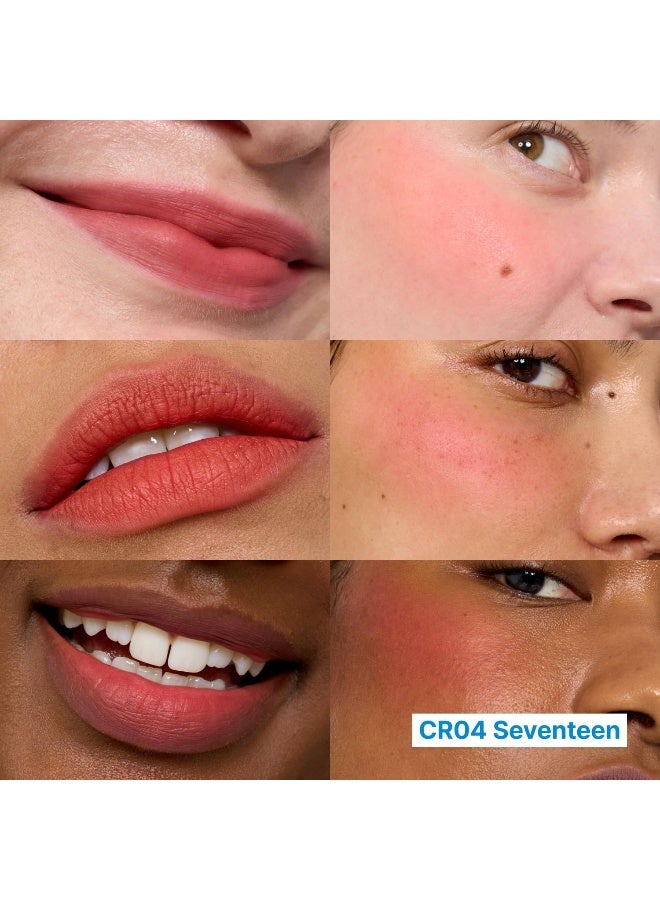 Blurry Pudding Pot - Airbrushed Blush & Lip in Seventeen (Sunny Coral) - image 2