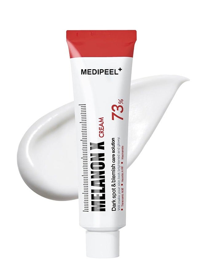 Melanon X Cream, Dark Spot & Blemish Care Cream, Skin Evenness Support, Spot Appearance Improvement Cream, Anti Aging and Skin Lightening, 30ml