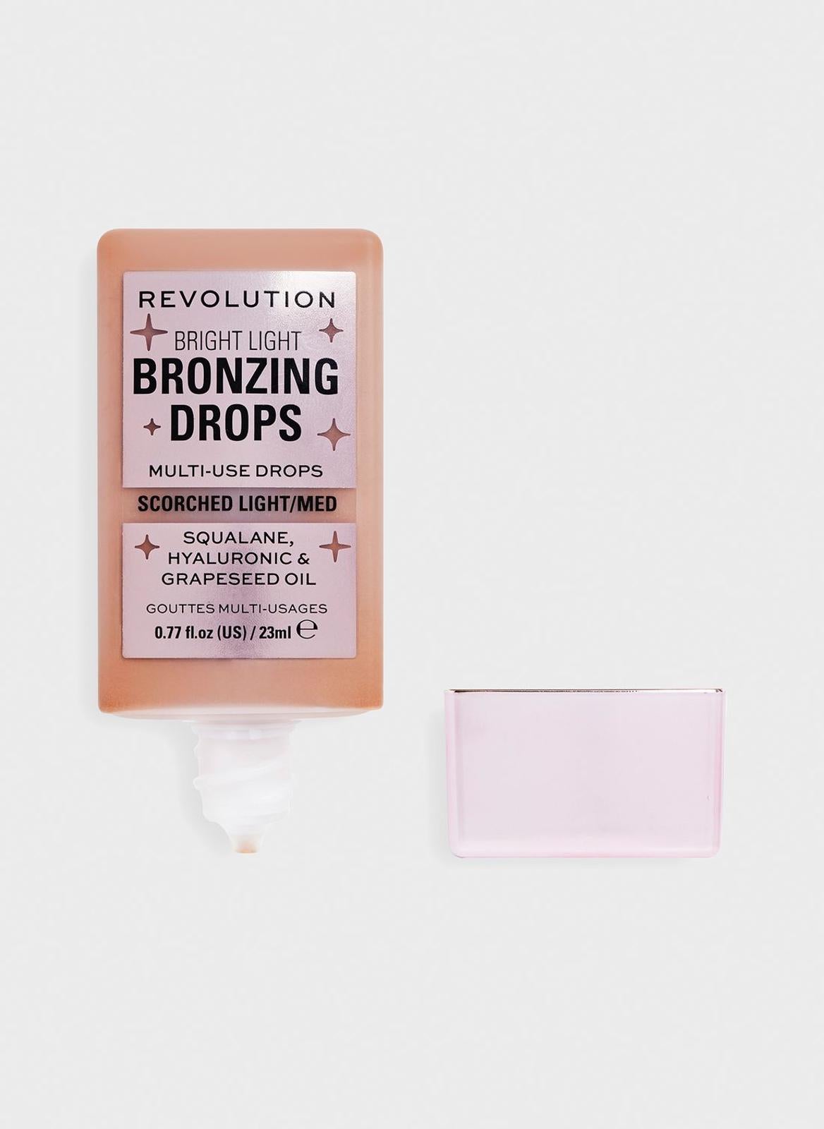 Makeup Revolution Bright Light Bronzing Drops - 0.77 fl oz