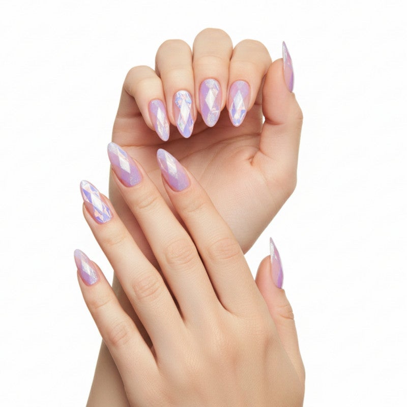 Salon Gel Tips Purple Prism - image 2