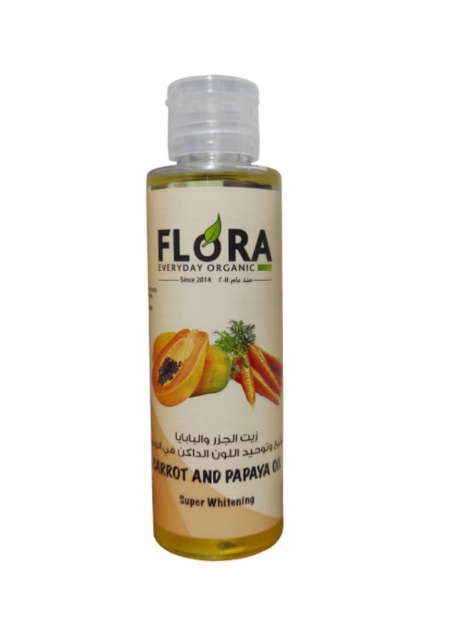 Carrot And Papaya Oil Super Whitening 125 ml