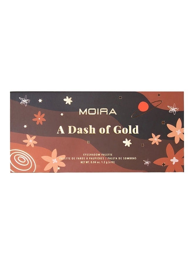 Fep004 A Dash Of Gold Eyeshadow Palette - image 2