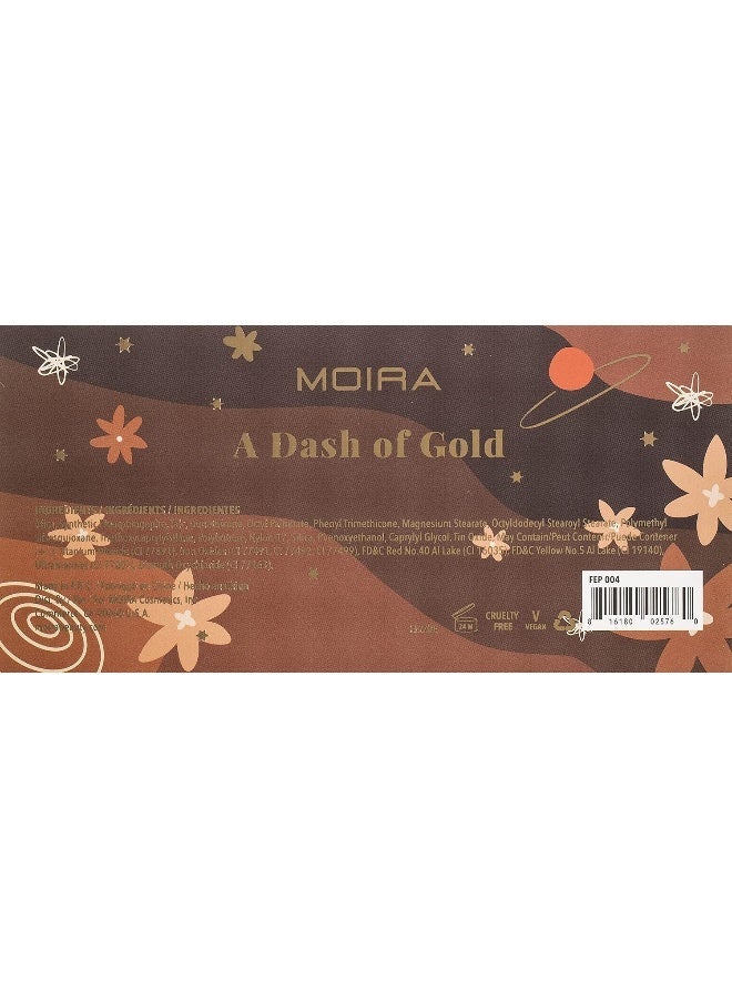 Fep004 A Dash Of Gold Eyeshadow Palette - image 3