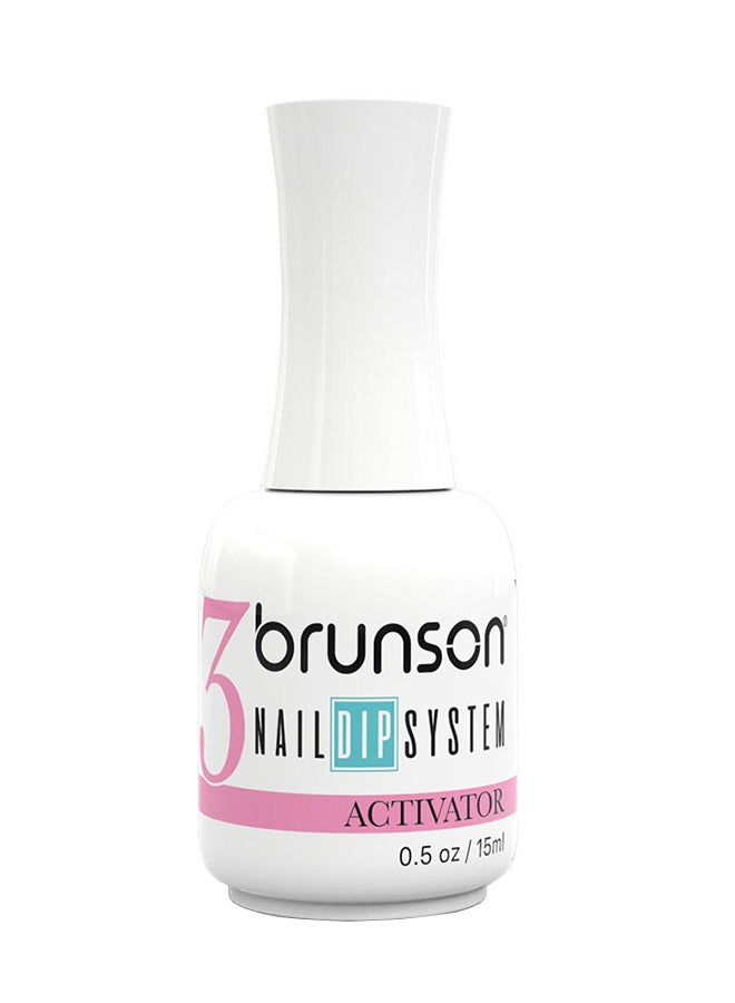 Activator For Dip Powder System, Nail Liquid Top Coat Activator Nail Tools 3, 15ml- BDA