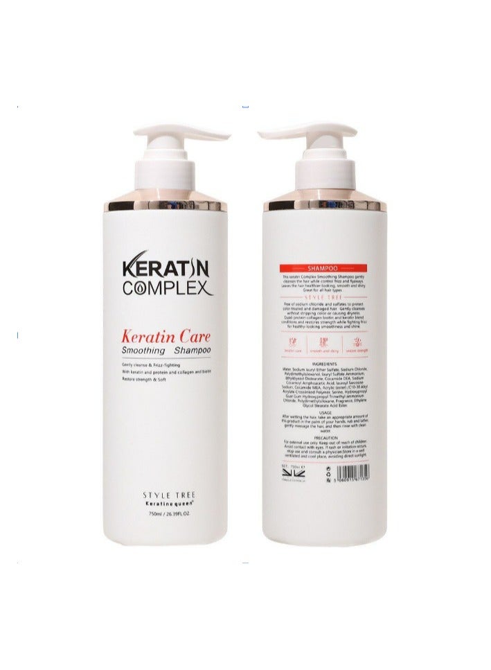 shampoo Complex Keratin Hair Care Shampoo Damaged Hair Repair Keratin Moisturizing Hair Shampoo