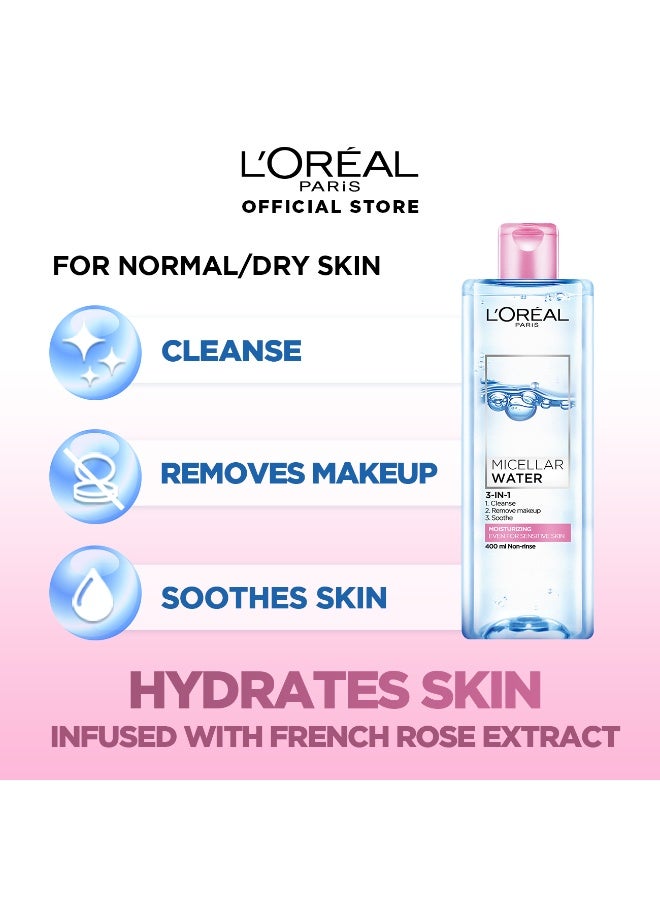 L'Oreal Paris Moisturising Micellar Water 400ml - image 4