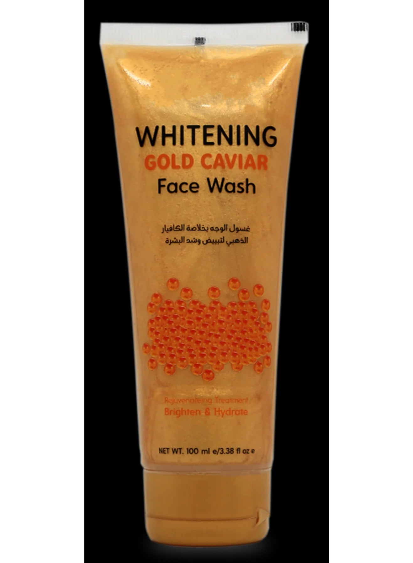 Whitening Gold Caviar Face Wash – Brightening & Hydrating Cleanser
