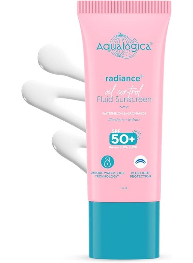 RADIANCE + OIL CONTROL FLUID SUNSCREEN 50G