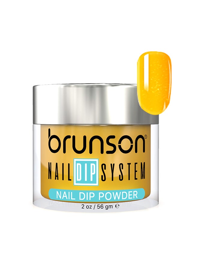 Nail Dip Powder Dip And Buff System Color 56gm, French Nail Art Starter Manicure Salon DIY At Home Odor Free And Long Lasting No Needed Nail Lamp Curing BDK088
