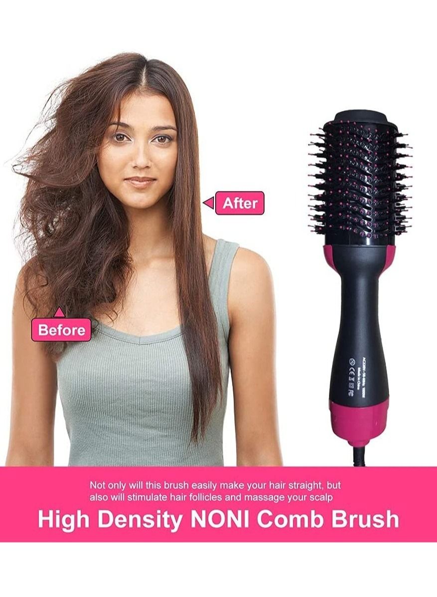 2 in 1 Multifunctional Hair Dryer Volumizer Rotating Hot Hair Brush Curler Roller Rotate Styler Comb Styling Curling Iron
