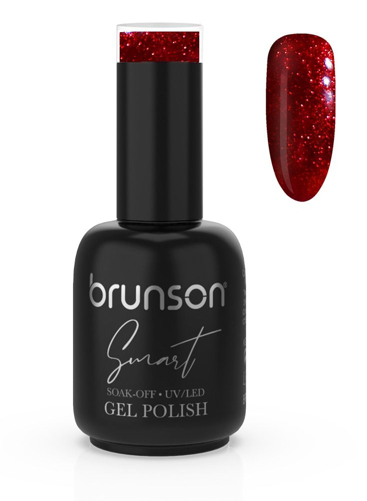 Gel Nail Polish, 15ml Smart Gel Nails Glossy Shine Finish Long Lasting Soak off UV/LED Gel Polish for Nail Art French Manicure Pedicure Salon Quality Chip Resistant Gel Nail Extensions UV Gel BSN920