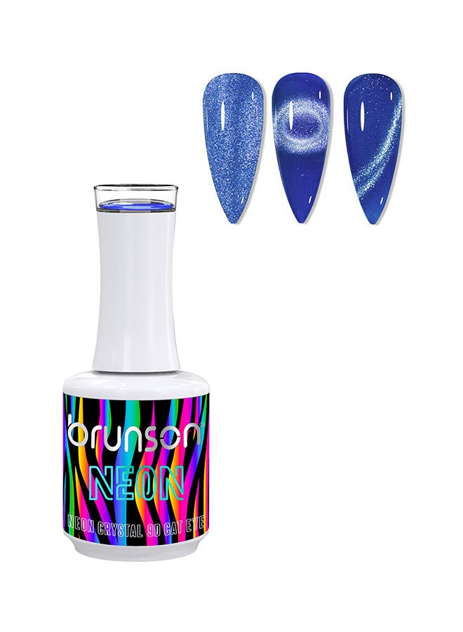 Gel Nail Polish 15ml Neon Crystal 9D Cat Eye Gel Polish Sparkly Diamond Gel Effect Magnetic French Manicure Pedicure Soak Off UV LED Gel Polish Salon Quality Chip Resistant Nail Extensions Nail Art