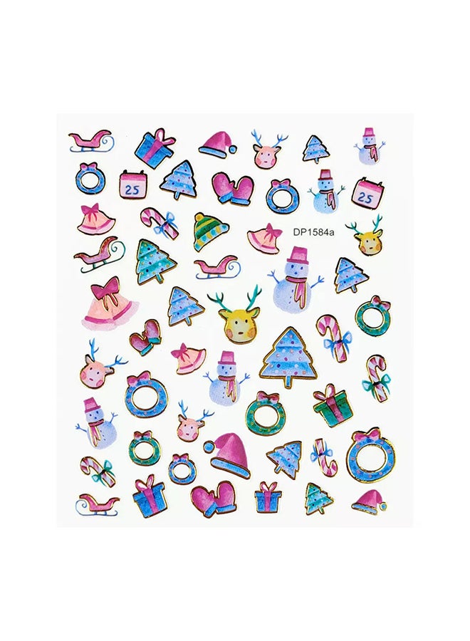 3D Design Stickers For Nails Art Decoration dp1584a