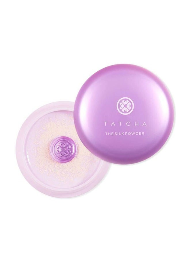 Tatcha The Silk Powder | Protective Setting Powder | Helps Makeup Last Longer, Blurs Pores & Provides a Translucent, Soft-Radiant Finish, 20 G| 0.7 oz