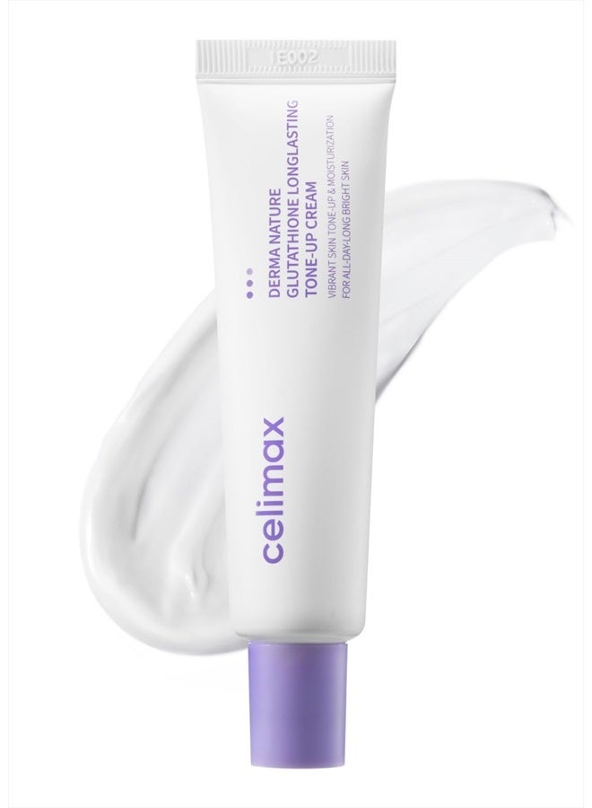 Derma Nature Glutathione 9 Hour Long Lasting Tone Up Cream | Even Toning for Soothing, Hydrating, Moisturizing, 1.18 fl oz