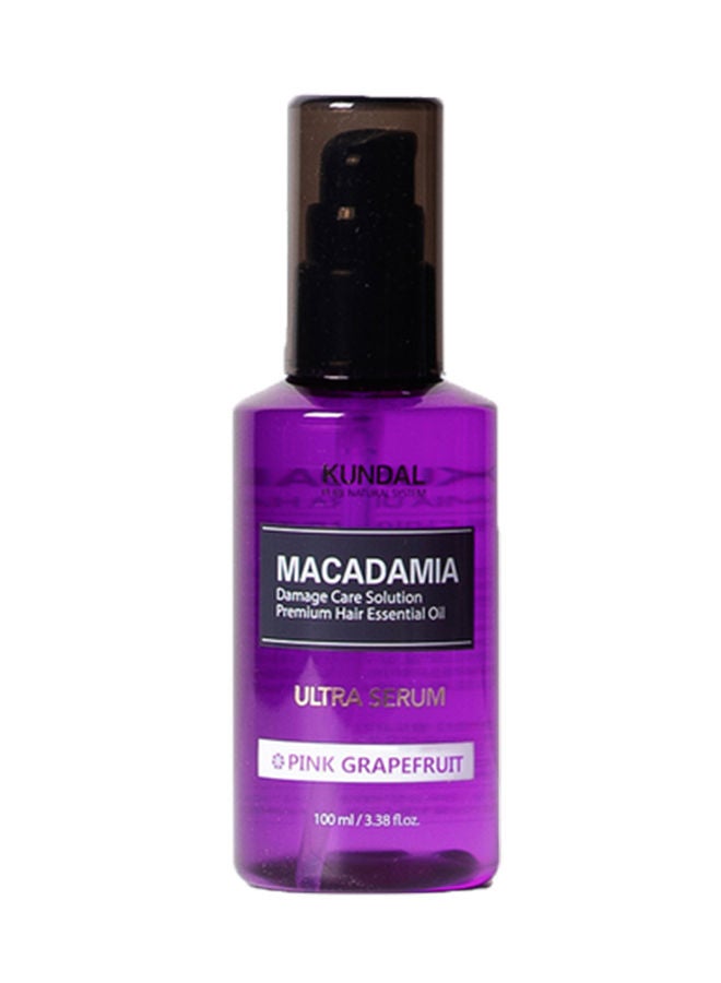 Macadamia Damage Care Solution Premium Hair Essential Oil Ultra Serum Pink Grapefruit