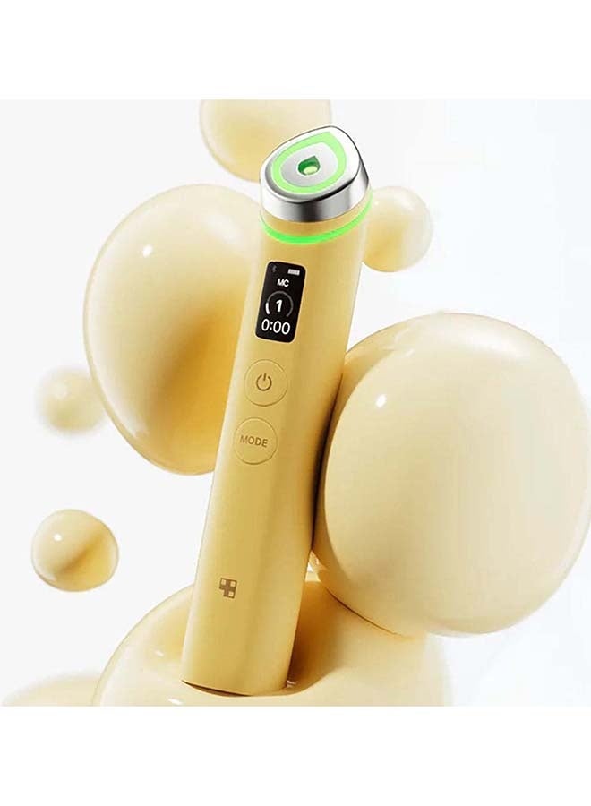 Age-R Booster Pro Yellow | 6-in-1 Real Glass Glow Beauty Massager | Looking Glass Skin | Korean Skin Care - image 3