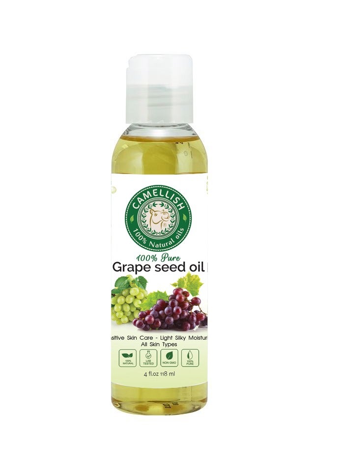 Natural grab seed oil 118 mll for hair and skin by camellish