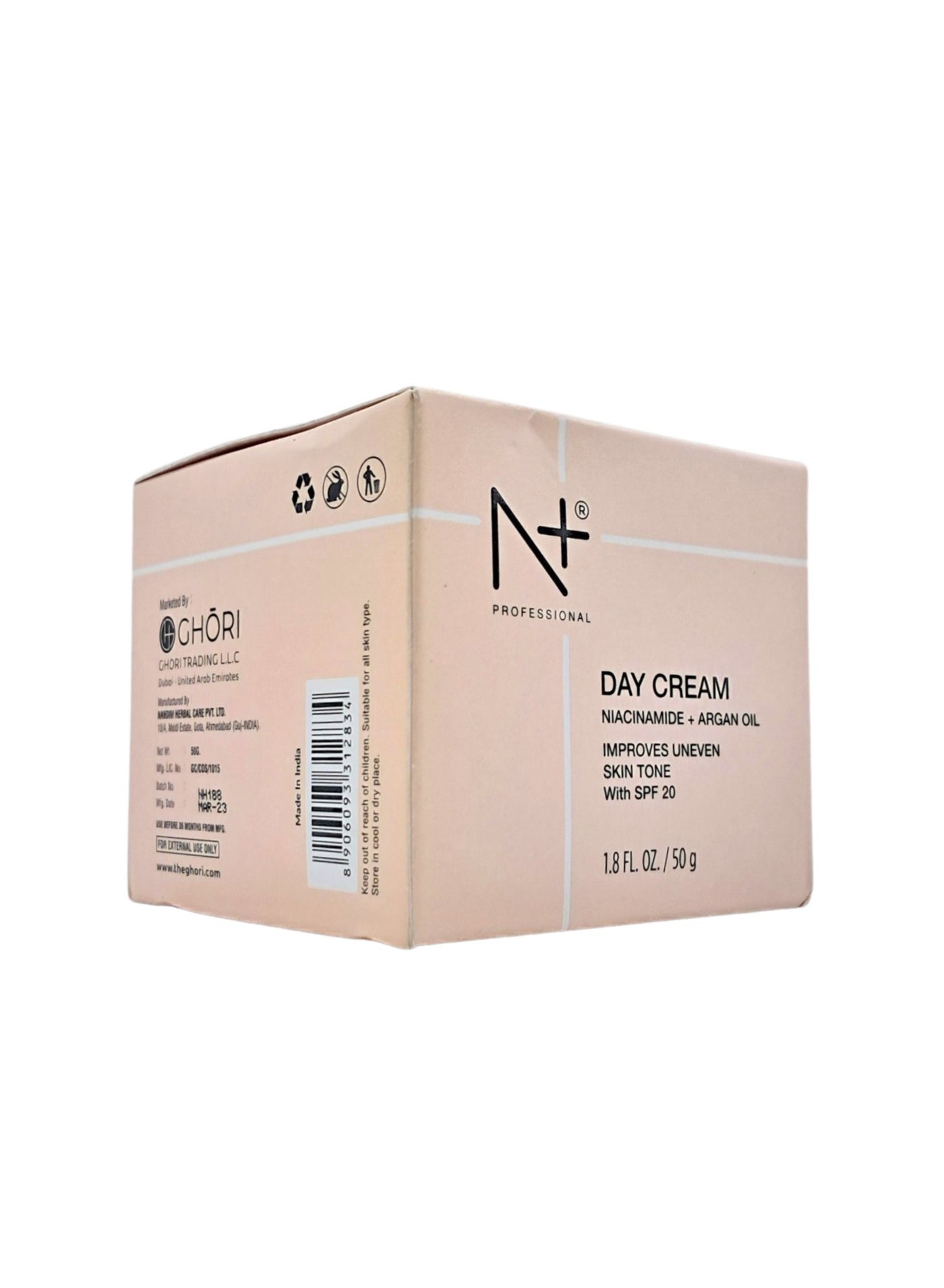 N+ Day Cream Niacinamide+Argan Oil 50Gm