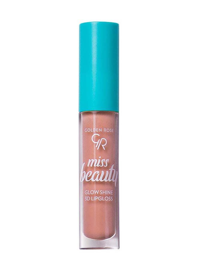 Miss Beauty Glow Shine 3D Lipgloss No 03 Soft Peach