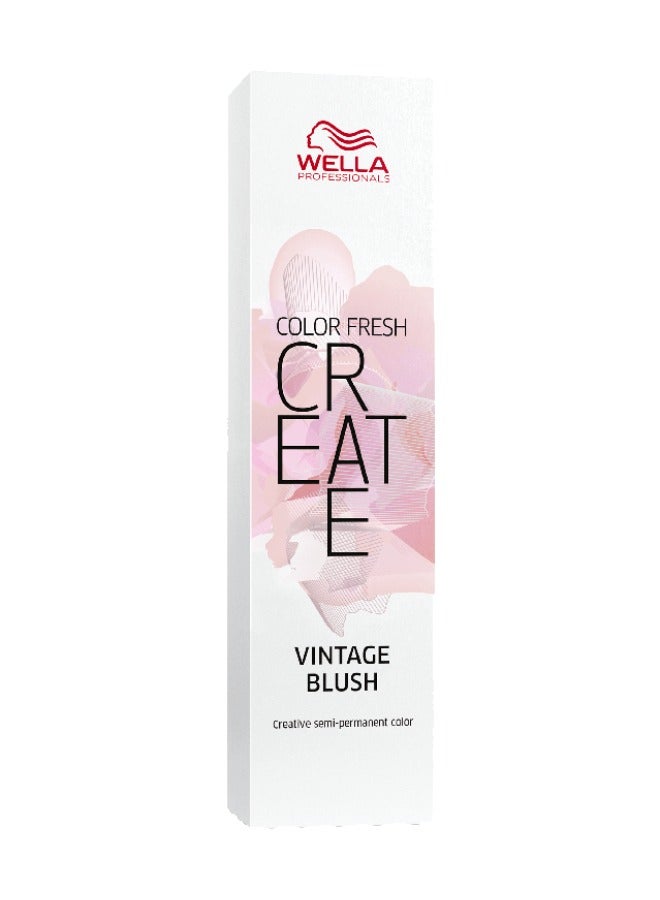 Color Fresh Create In Vintage Blush - Semi-Permanent Expressive Color For Pastel And Personalized Results (60 Ml)