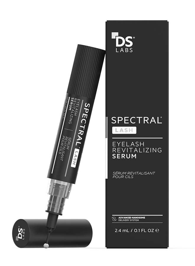Spectral.lash Multi-peptide Eyelash Revitalizing Serum - Supports Longer, Fuller, Thicker, Looking Lashes, Safe for Lash Extensions, Oil-Free, Paraben & Sulfate Free, Cruelty Free 2.4ml