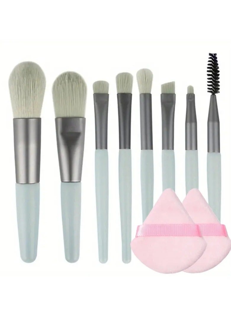 8Pcs Professional Make Up Brush Set Including Powder Brush Eyeshadow Brush Highlighter Brush And Other Makeup Tools SMALL