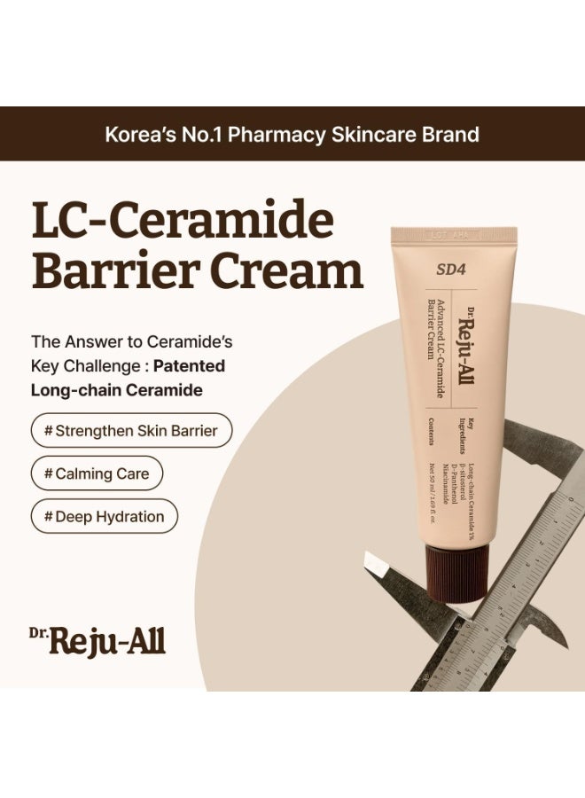 Advanced LC-Ceramide Barrier Cream 50ml | Patented Long-Chain Ceramide for Deep Hydration & Stronger Skin Barrier | Lightweight Korean Moisturizer for Sensitive Skin - image 2