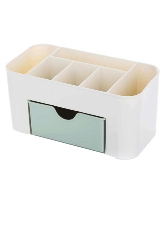 Makeup Desktop Case White/Green
