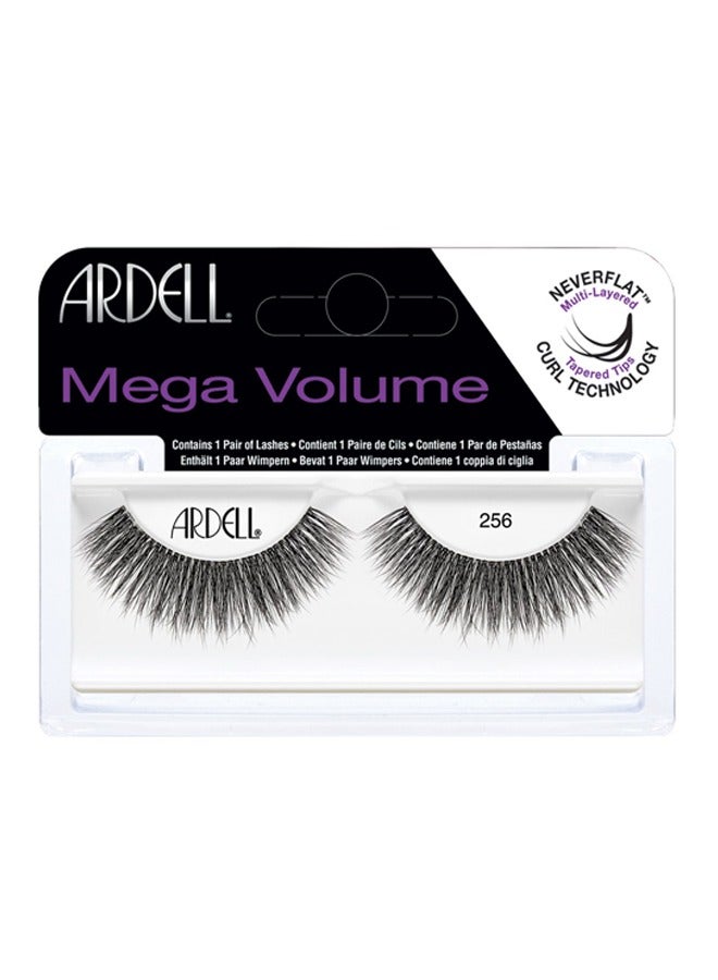 Ardell 3D Mega Volume Strip Eyelash 256 - Dramatic, Long-Lasting False Lashes