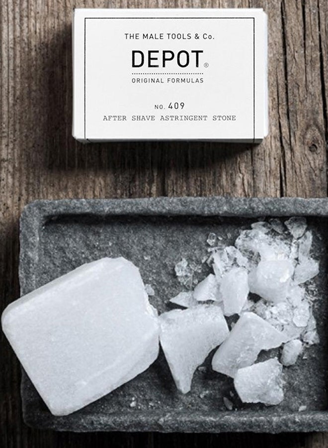 Aftershave Astringent Stone - Closes Pores & Soothes Skin after Shaving, Reduces Razor Burn & Prevents Ingrown Hairs (90 g) - image 2