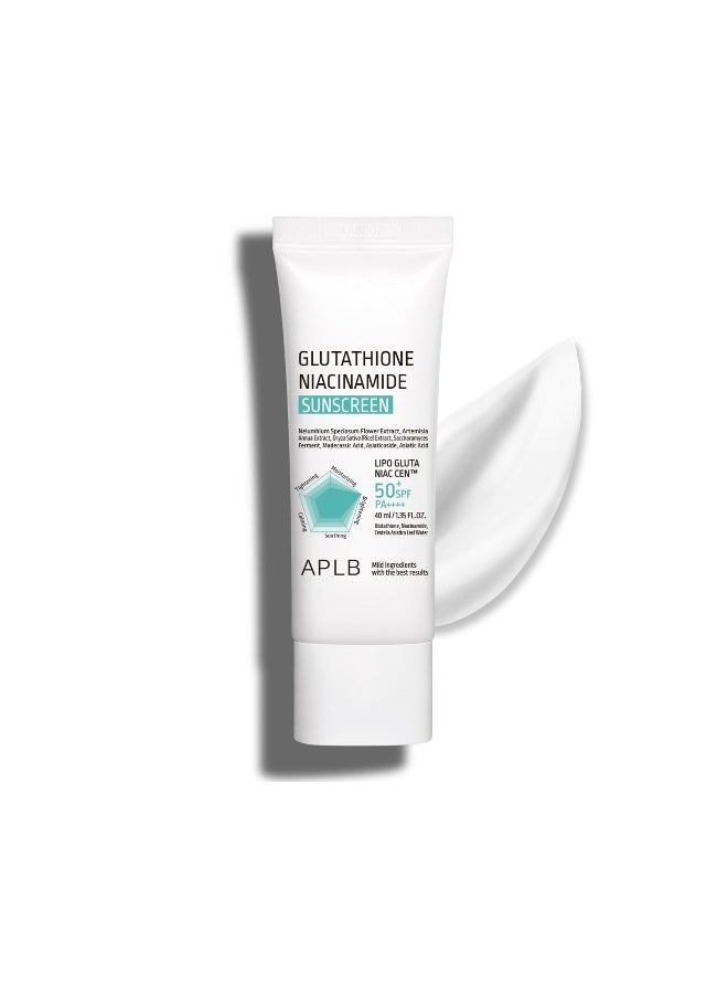Aplb Glutathione Niacinamide Sunscreen 40ml