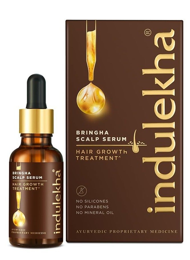 Bringha Hair Growth Treatment Scalp Serum ,30ml |Ayurvedic Hair Growth Serum