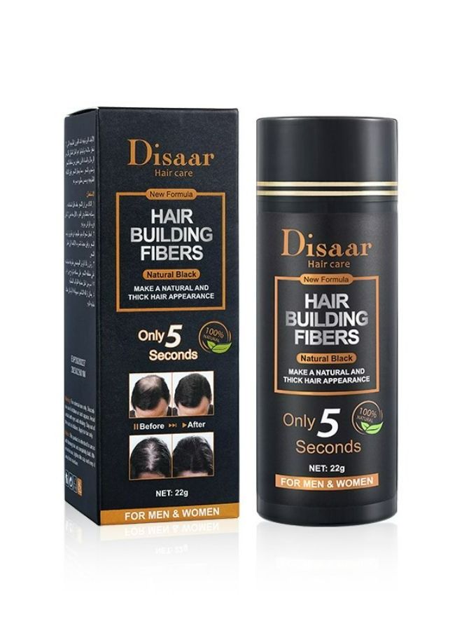 HAIR BUILDING FIBERS Natural Black 22g