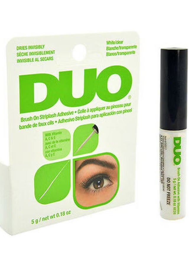Brush-On Stiplash Adhesive Eye Lash Glue Clear Pack of 2