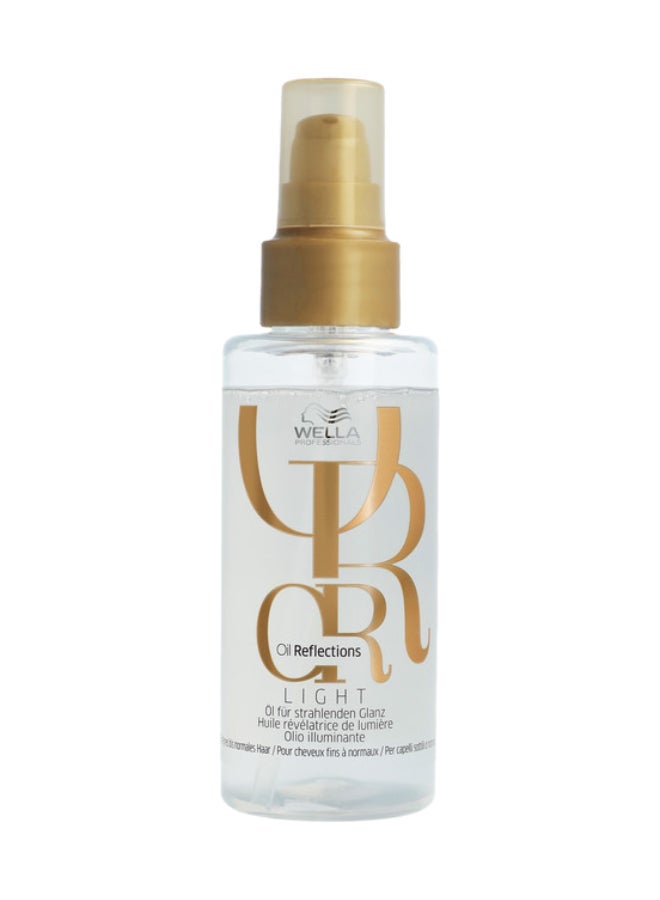 Oil Reflections Light Luminous Reflective Oil - Lightweight Formula For Shine And Smoothness In Fine Hair (100 Ml)