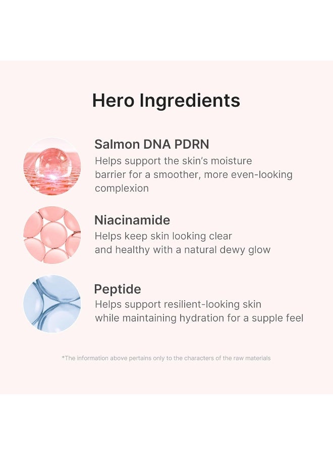 medicube PDRN Pink Peptide Ampoule Sheet Mask 6EA | Sheet Mask for Uneven Skin Tone Care, Glow & Hydration - Korean Skincare, 23ml x 6ea - image 3