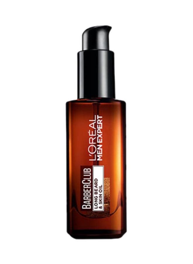 Men Expert Barber Club Long Skin And Beard Oil, 30 Ml