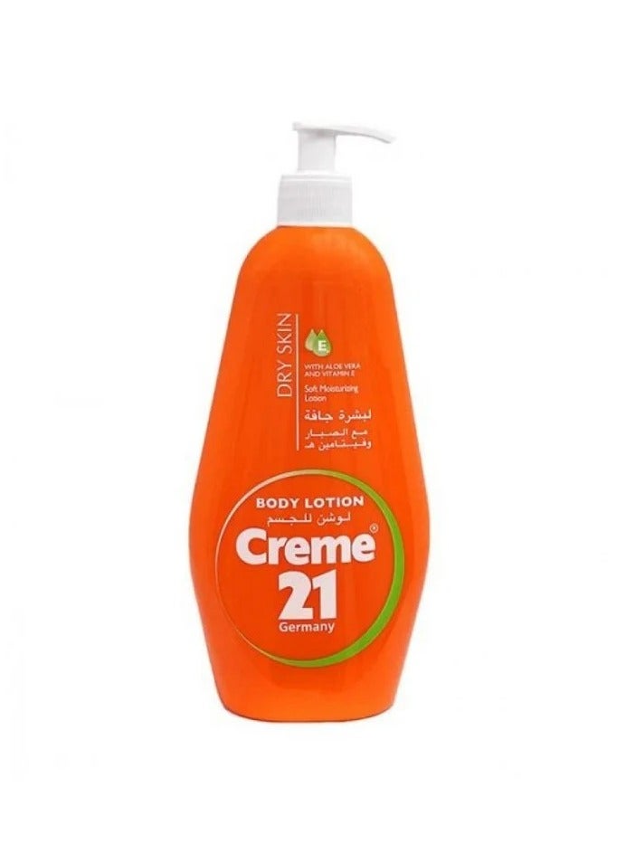 CREME21 BODYLOTION FOR DRY SKIN- 600ML